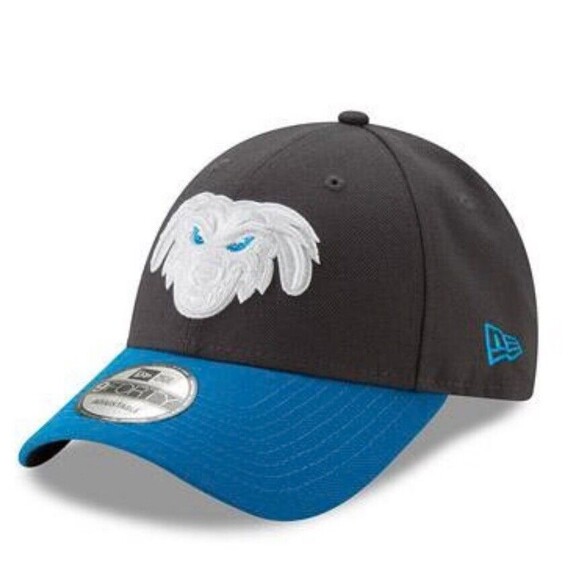 New Era Lake Elsinore Storm Cadejos 9Forty Adjustable Hat On Gray & Blue New - Picture 1 of 10